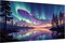 Large Diamond Art Kits for Adults DIY 5D Aurora Diamond Painting Kits for Adults Full Drill Landscape Diamond Painting Scenery Gem Art Kits for Gift Home Wall Decor 27.5x15.7 Inch